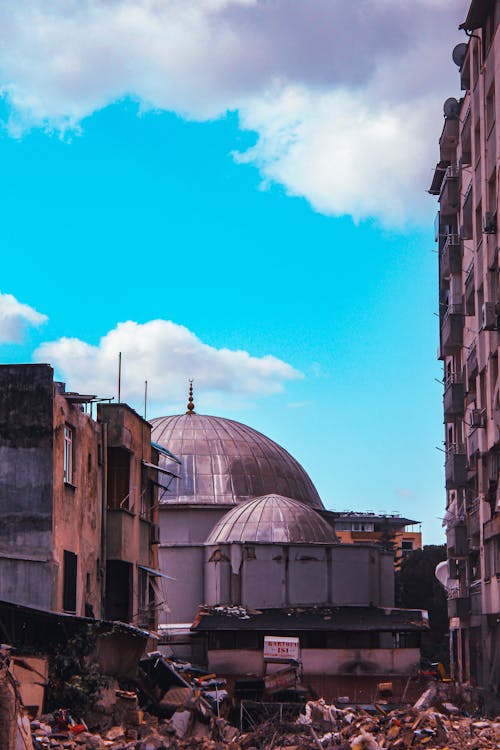 Kostenloses Stock Foto zu antiochia, beschädigt, blauer himmel