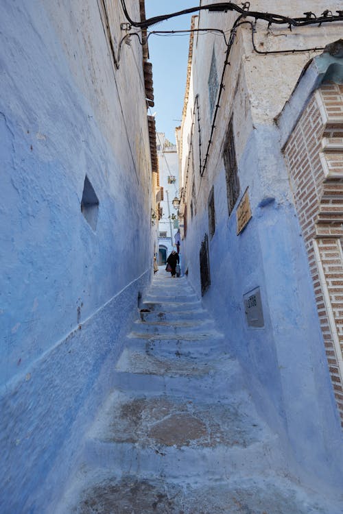 Foto d'estoc gratuïta de carreró, ciutat, escales