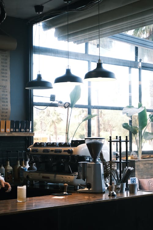 咖啡店, 咖啡廳, 垂直拍摄 的 免费素材图片