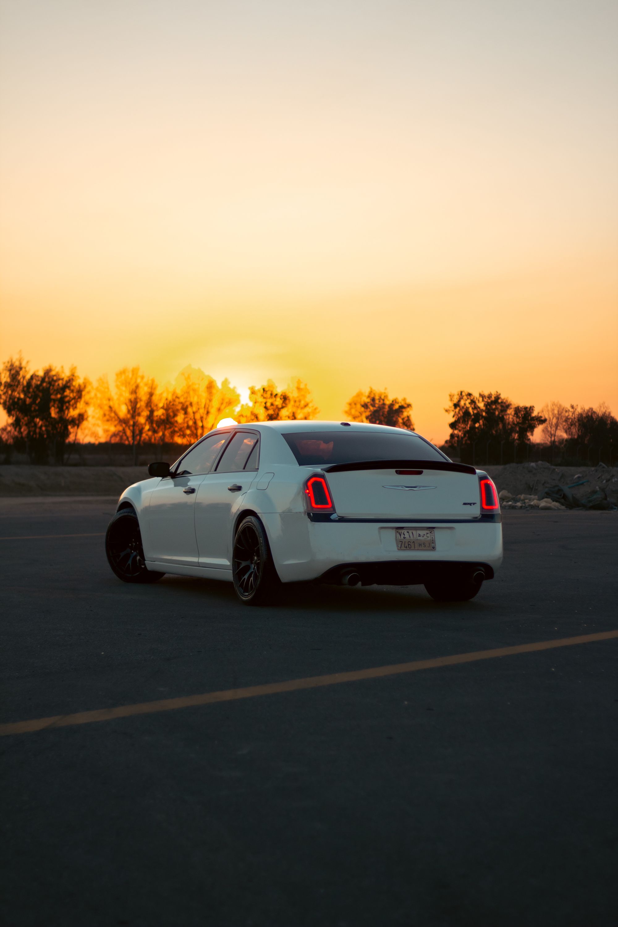 Shows an actual Chrysler 300 (Gen 2 SRT8) which is the exact vehicle discussed, relevant to ownership context.
