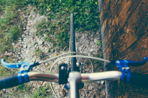 คลังภาพถ่ายฟรี ของ คันเบรค, จักรยาน, ท่อนไม้