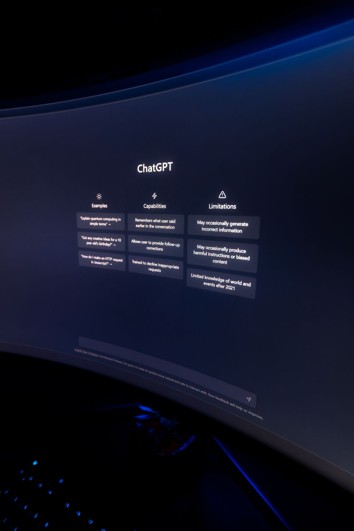 Text on Screen · Free Stock Photo
