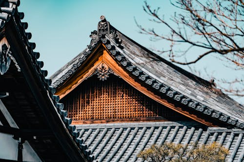 Ilmainen kuvapankkikuva tunnisteilla japanilainen kulttuuri, katot, koristeellinen