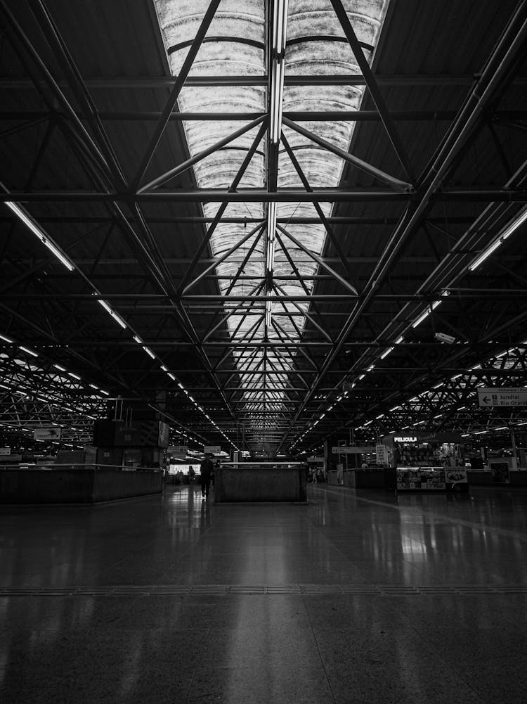 Interior Of A Warehouse 