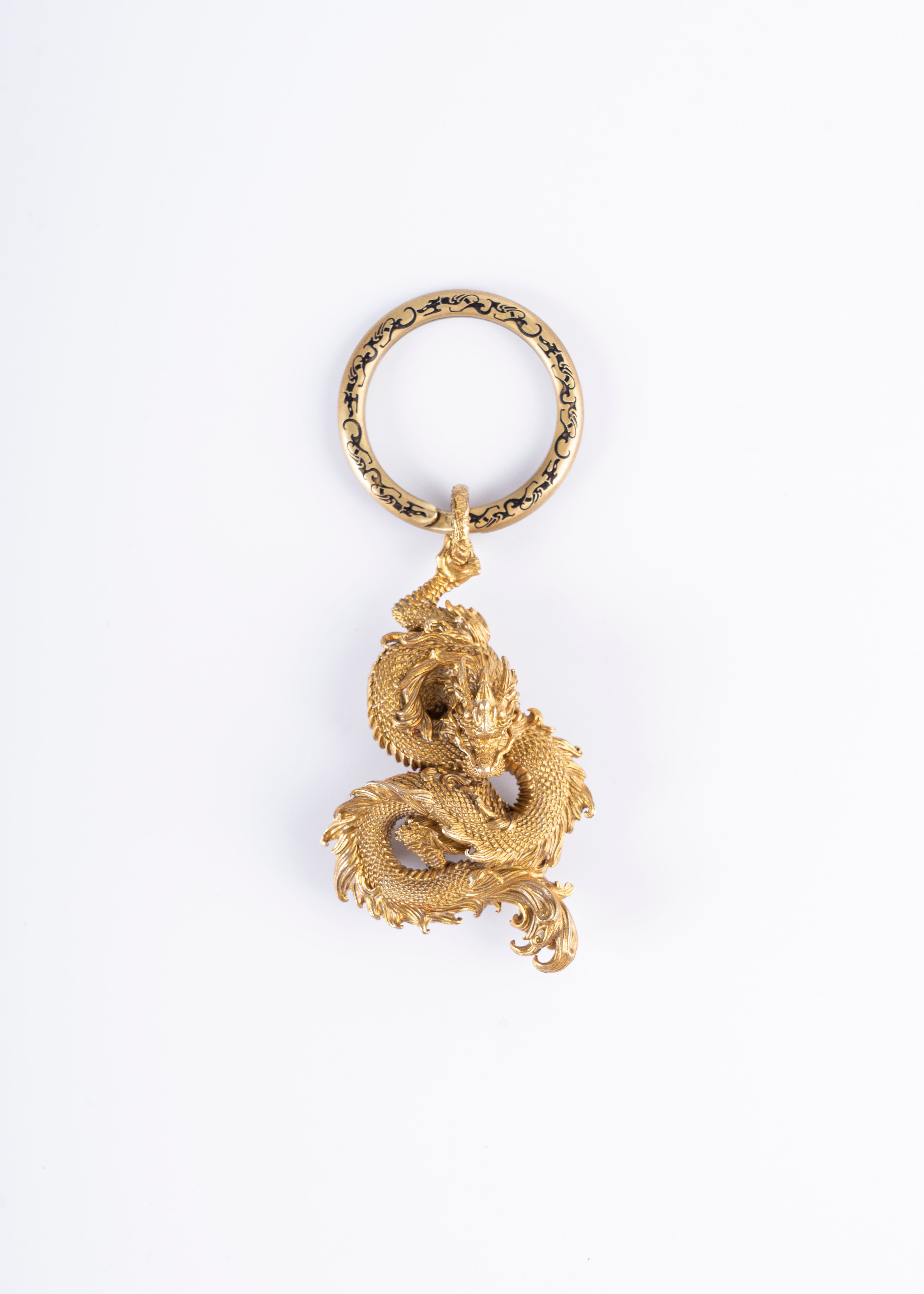 Golden Dragon Keychain · Free Stock Photo