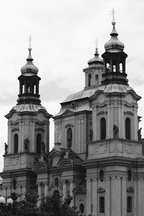 St. Nicholas Church in the Old Town of Prague, Czech Republic