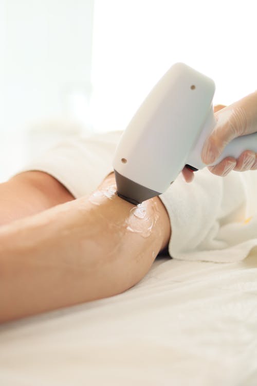 Free Device for Laser Hair Removal Stock Photo