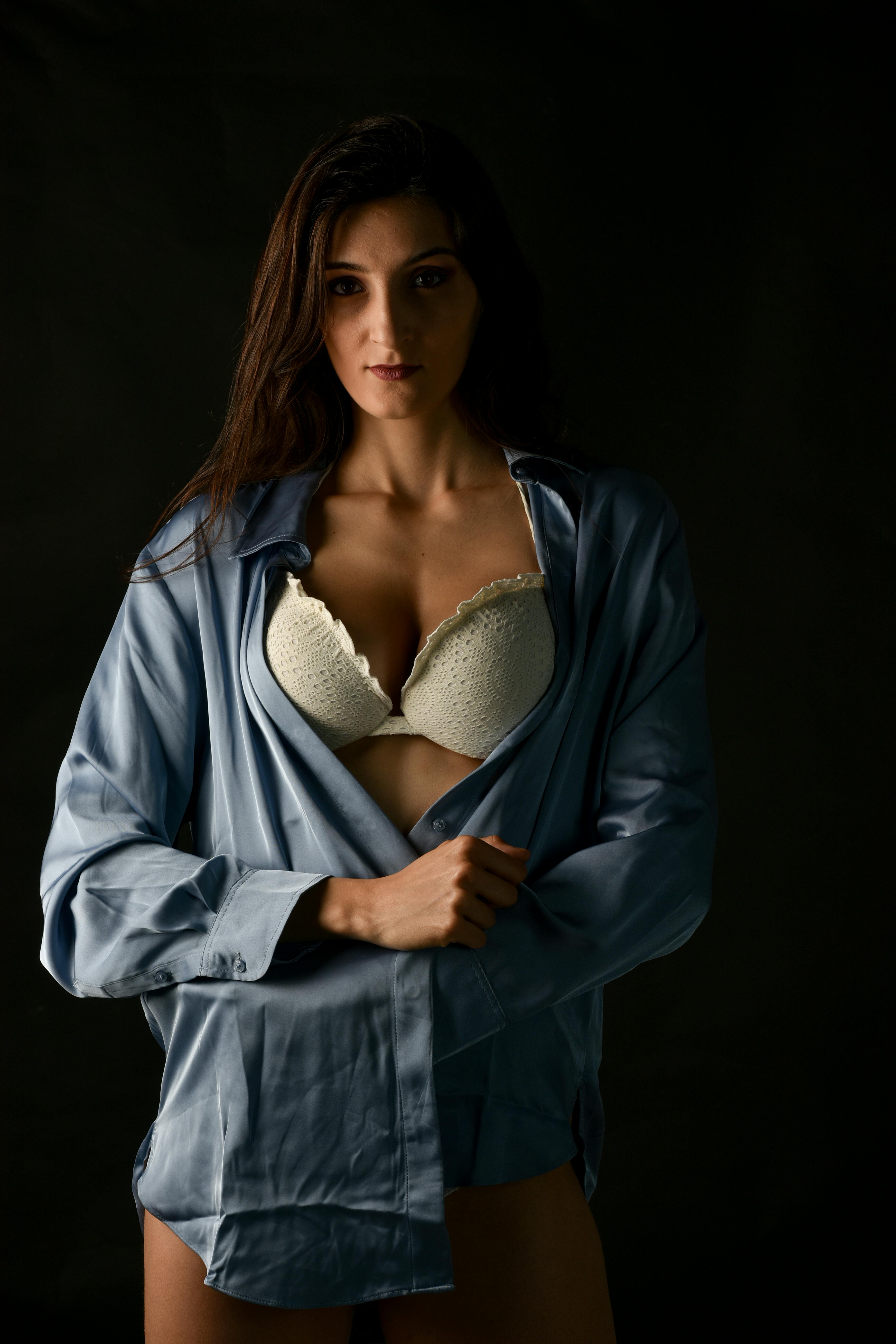 Woman holding man's underwear Stock Photo by ©AndreyPopov 30907767