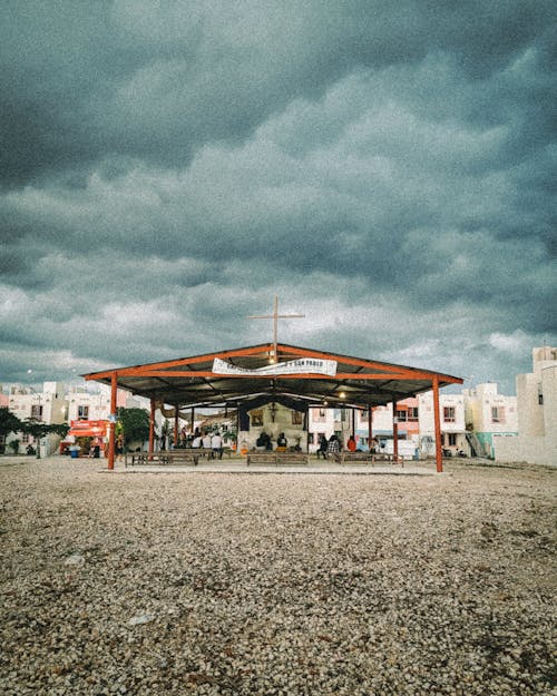 Free stock photo of after rain, catholic church, cloudy day