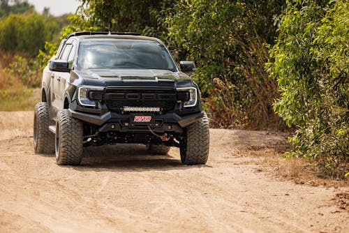 4x4 Truck Driving Off Road