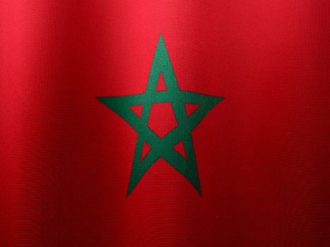 شعار كأس أمم أفريقيا 2025 مع خريطة المغرب المضيف.
