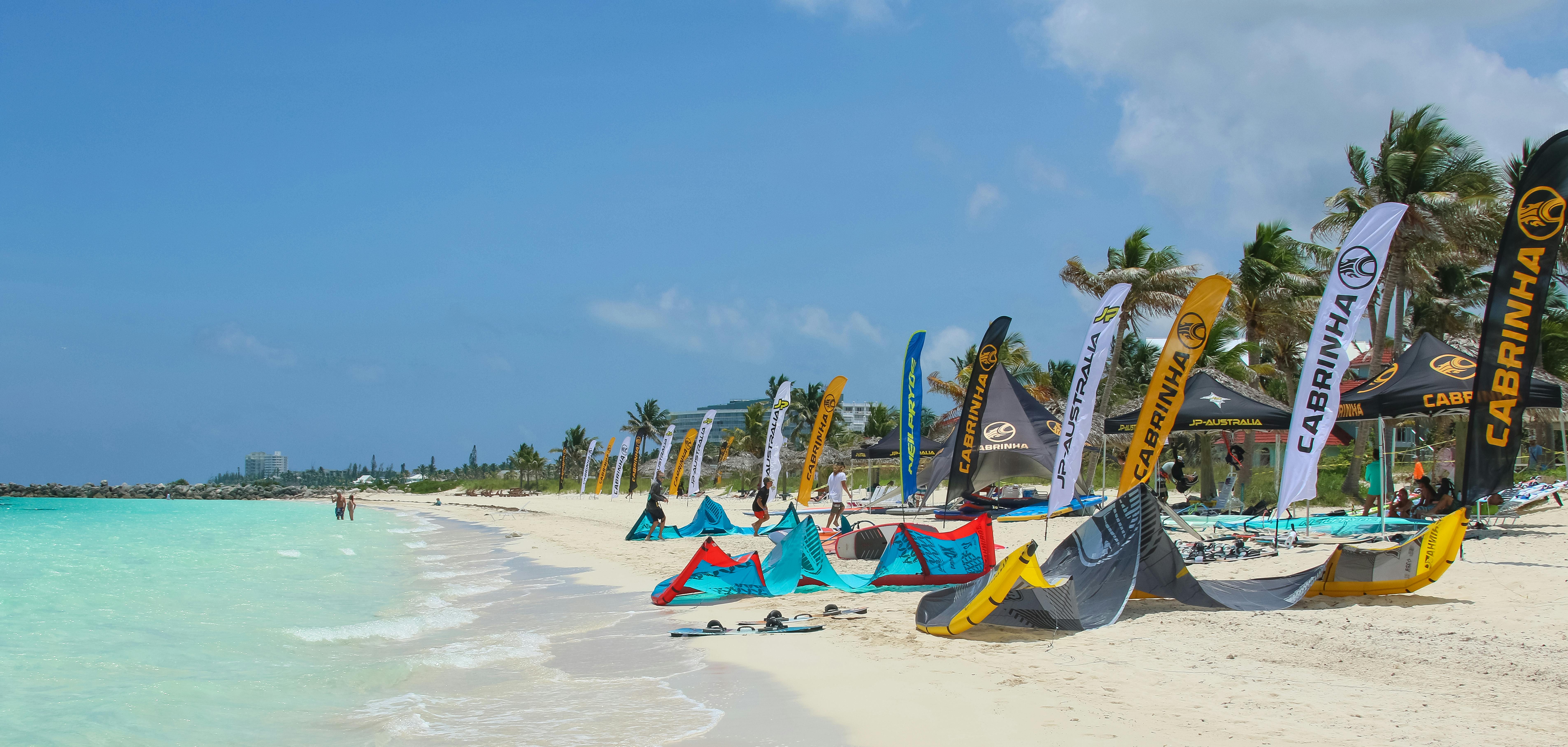 Free stock photo of beach, kiteboarding, kitesurfing