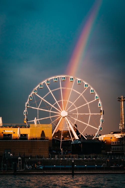 Darmowe zdjęcie z galerii z diabelski młyn, finlandia, fronty wodne