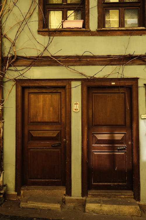 Základová fotografie zdarma na téma dřevěný, dveře, klasický