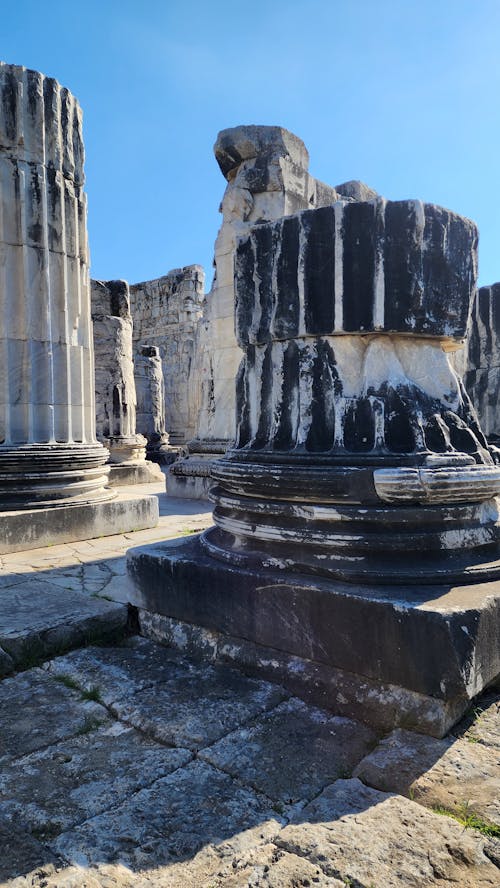 Ruins of the Temple of Apollo at Didyma, Turkey 