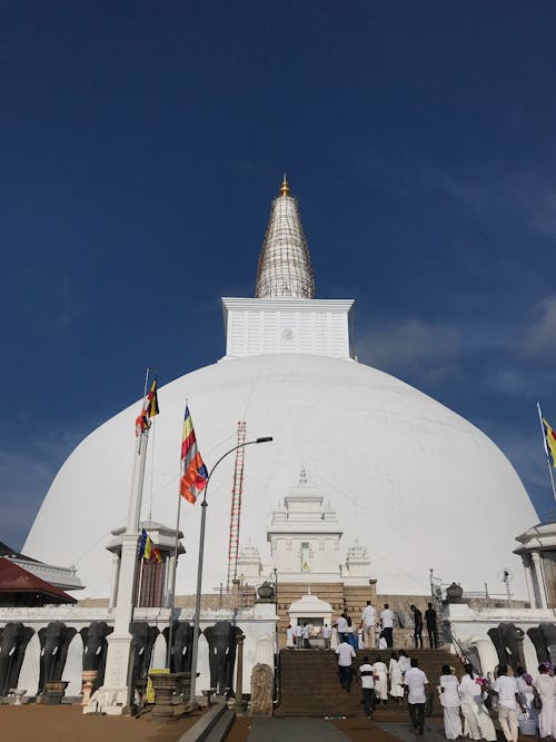 Gratis arkivbilde med åndelighet, anuradhapura, architecturephotography