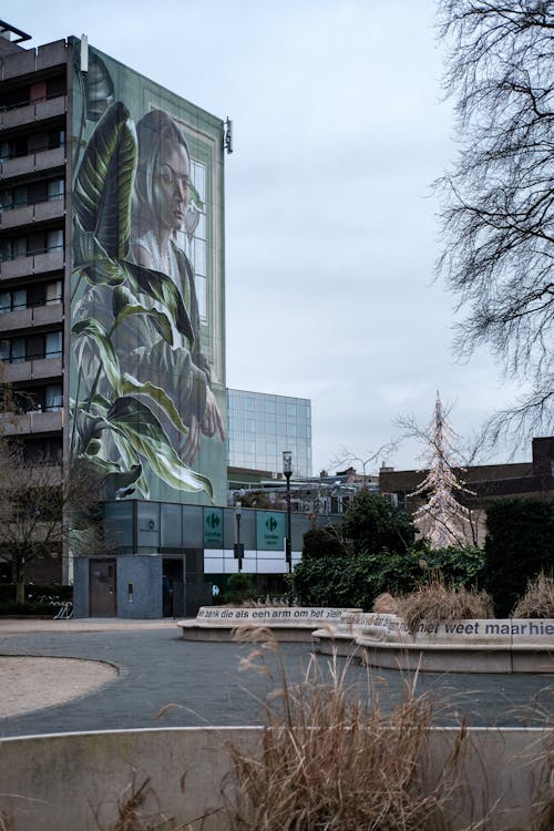 Urban Landscape with a Mural