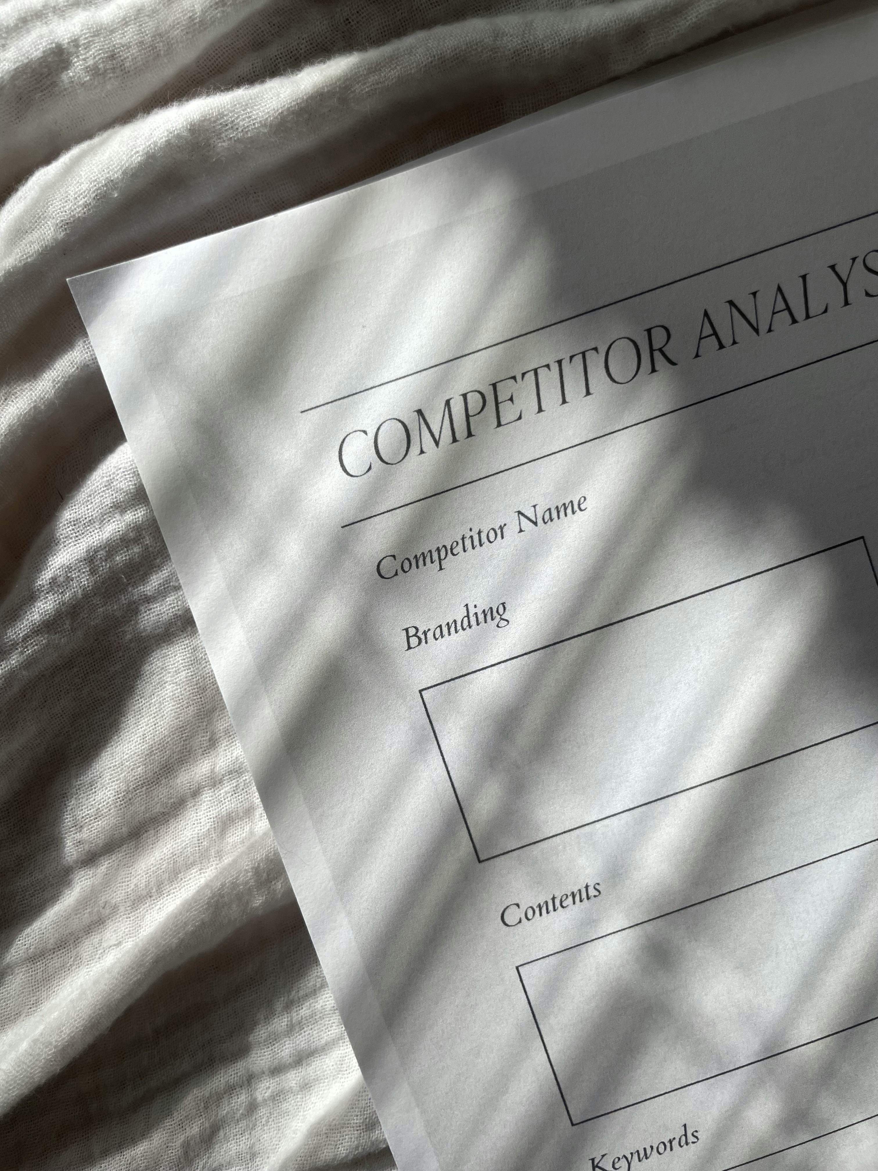 competitor analysis SEO