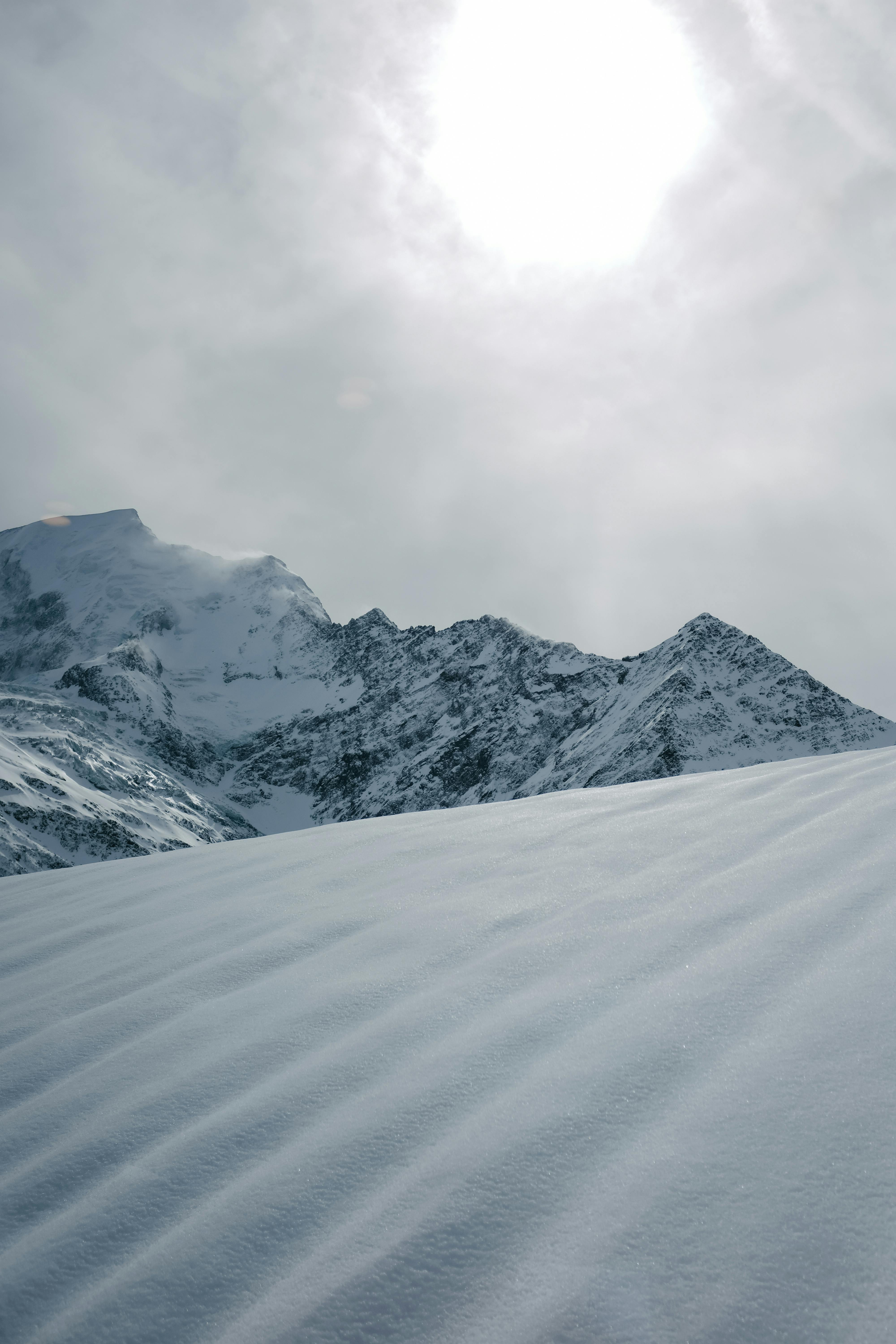 White and Gray Mountains · Free Stock Photo