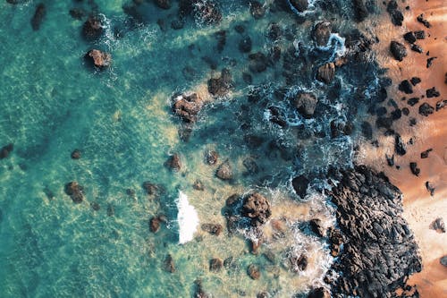 Aerial Photography Of Ocean