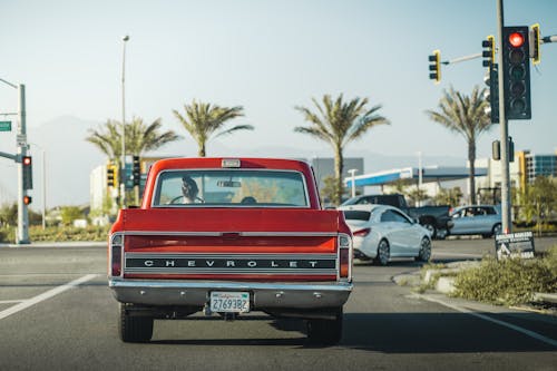 Voiture chevrolet pickup dans los Angeles