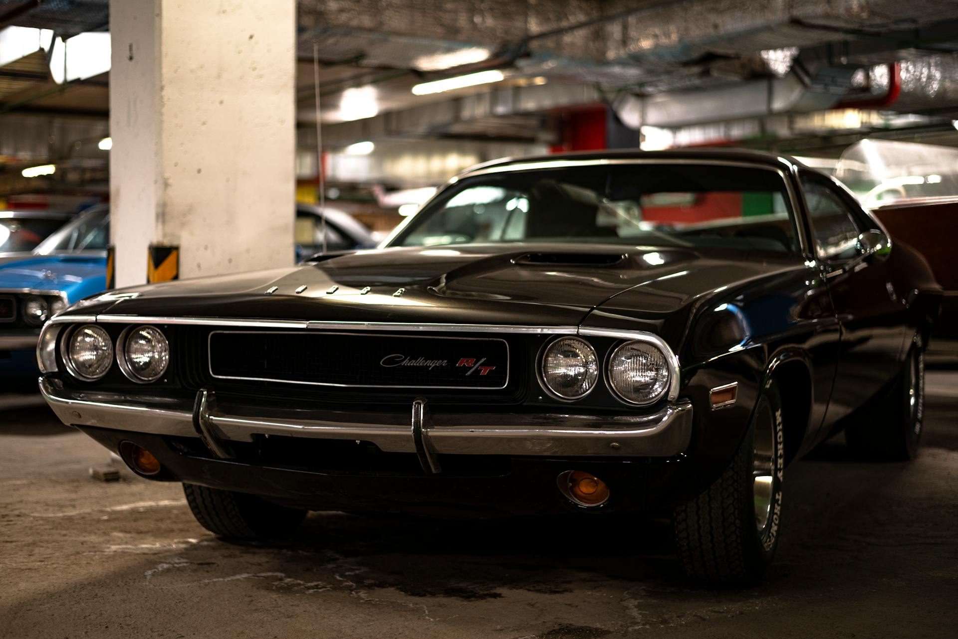 Black Dodge Challenger