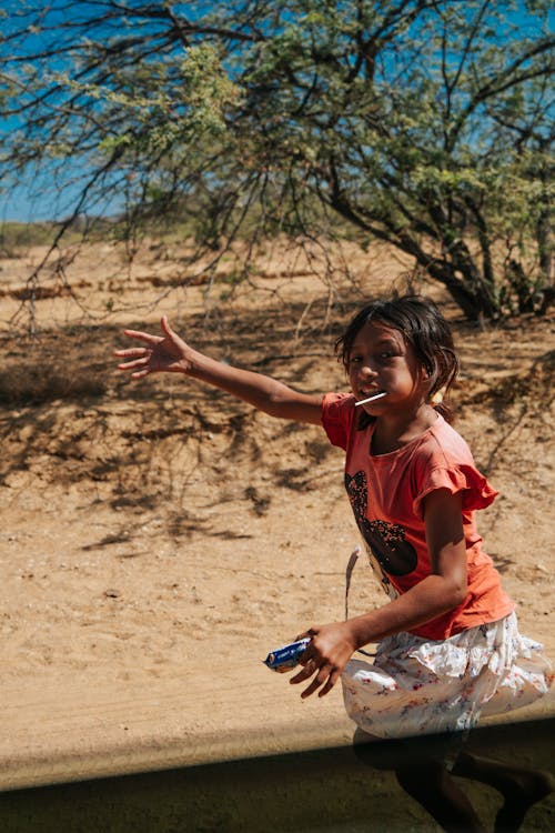 グアジラ, コロンビア, コロンビアの女の子の無料の写真素材