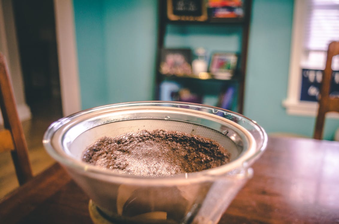 Free stock photo of black coffee, chair, chemex