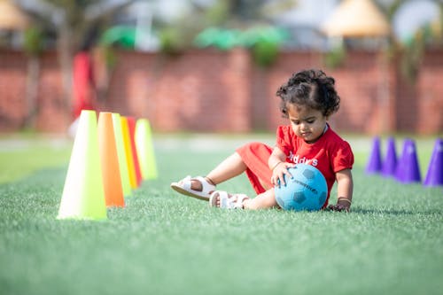 Futbol Fotoğrafçılığı Oynayan çocuk Anıl Sharma