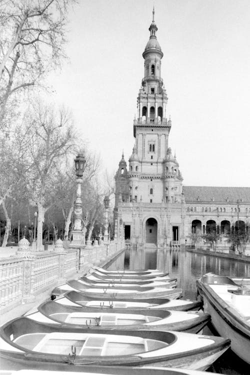 Základová fotografie zdarma na téma andalusie, černobílý, cestování