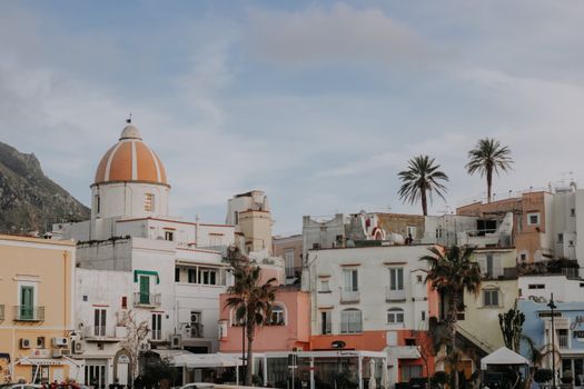 Townscape of Forio on Ischia Island