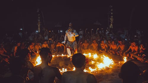 A Tribal Ritual with Fire