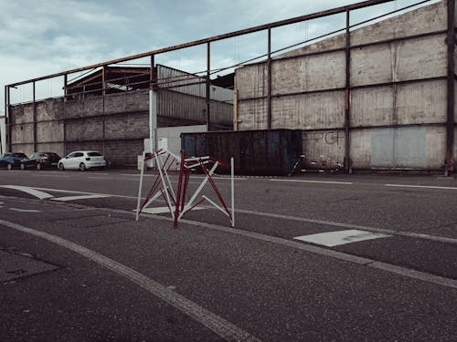 Street Along Old Warehouses