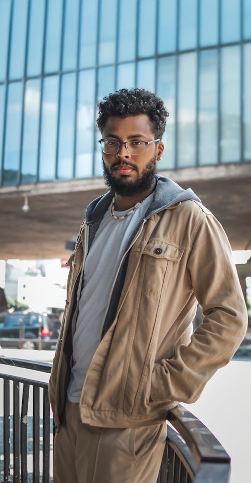 Man Posing in Jacket