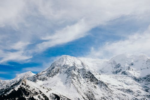 Kostenloses Stock Foto zu berge, blauer himmel, eisig