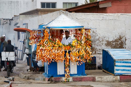 Food Stand by Street