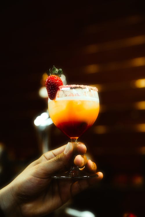 Imagine de stoc gratuită din băutură, căpșună, cocktail