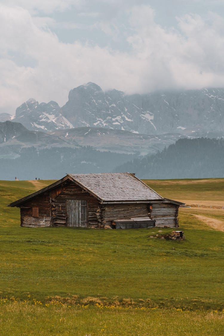 House In Mountains