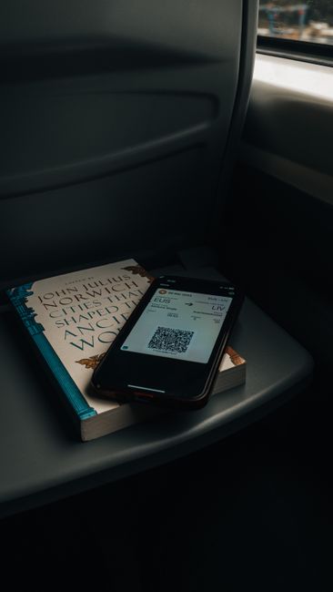 train ticket booking on mobile app