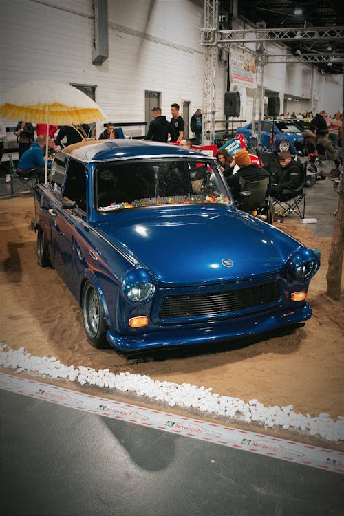 Blue Trabant 601