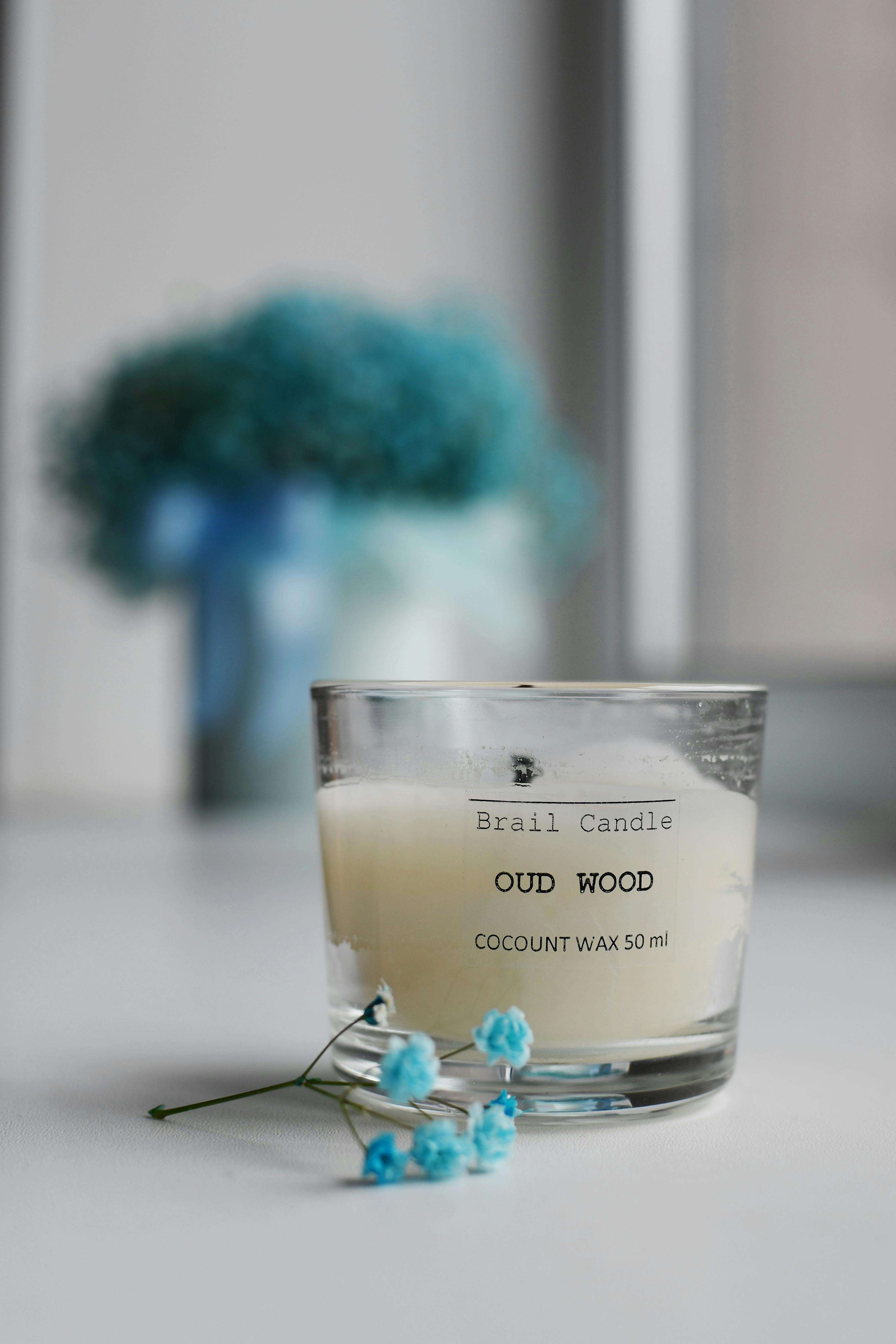 Oud Wood Candle · Free Stock Photo