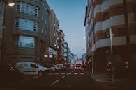 Vehicles Near Buildings