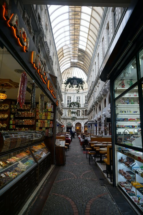 Imagine de stoc gratuită din bulevardul istiklal, cicek pasaji, culoar