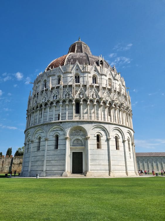 Free Baptistery of Saint John in Pisa Stock Photo