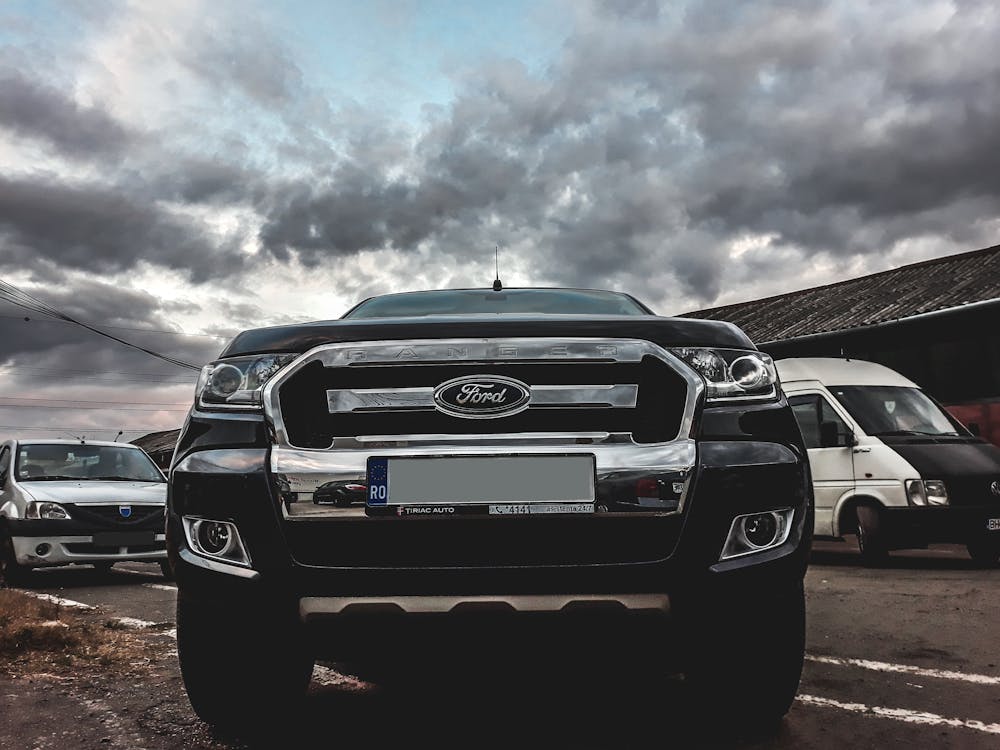 Free stock photo of car, clouds, ford