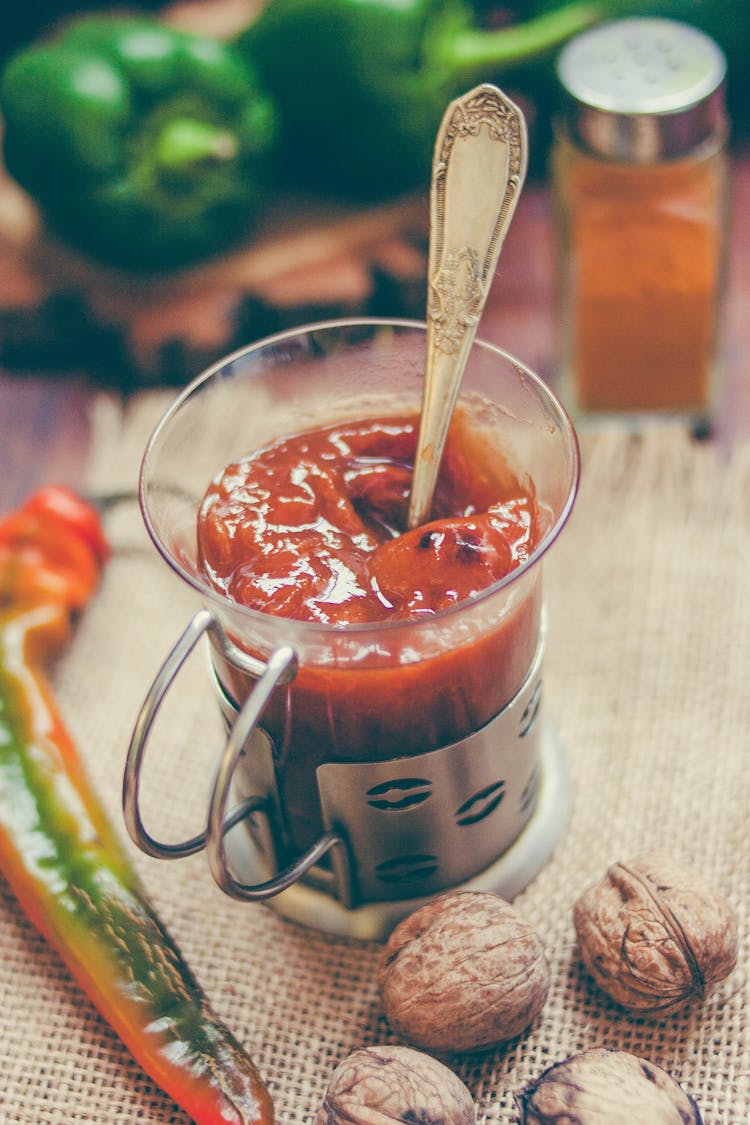 Red Beverage In Cup