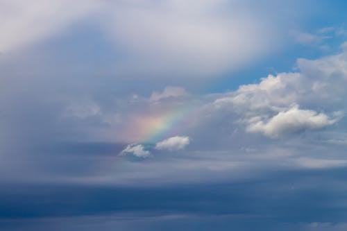 A Rainbow Among the Clouds