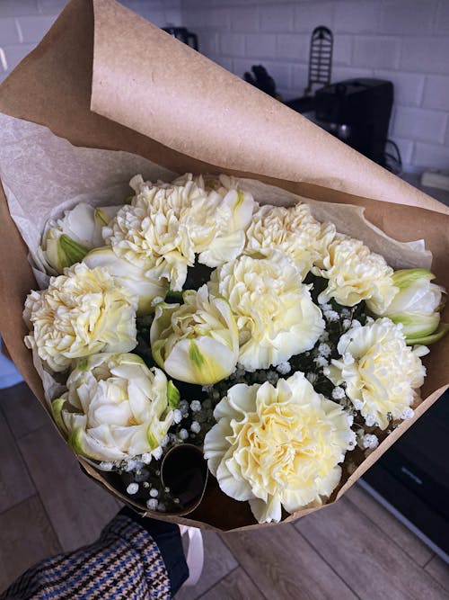 Bouquet of White Flowers 