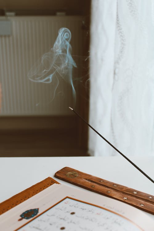 Incense Smoke over Table