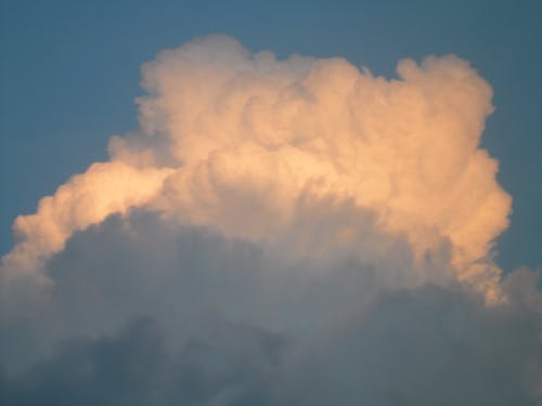 구름 낀 하늘, 구름 위에, 베이비 블루의 무료 스톡 사진
